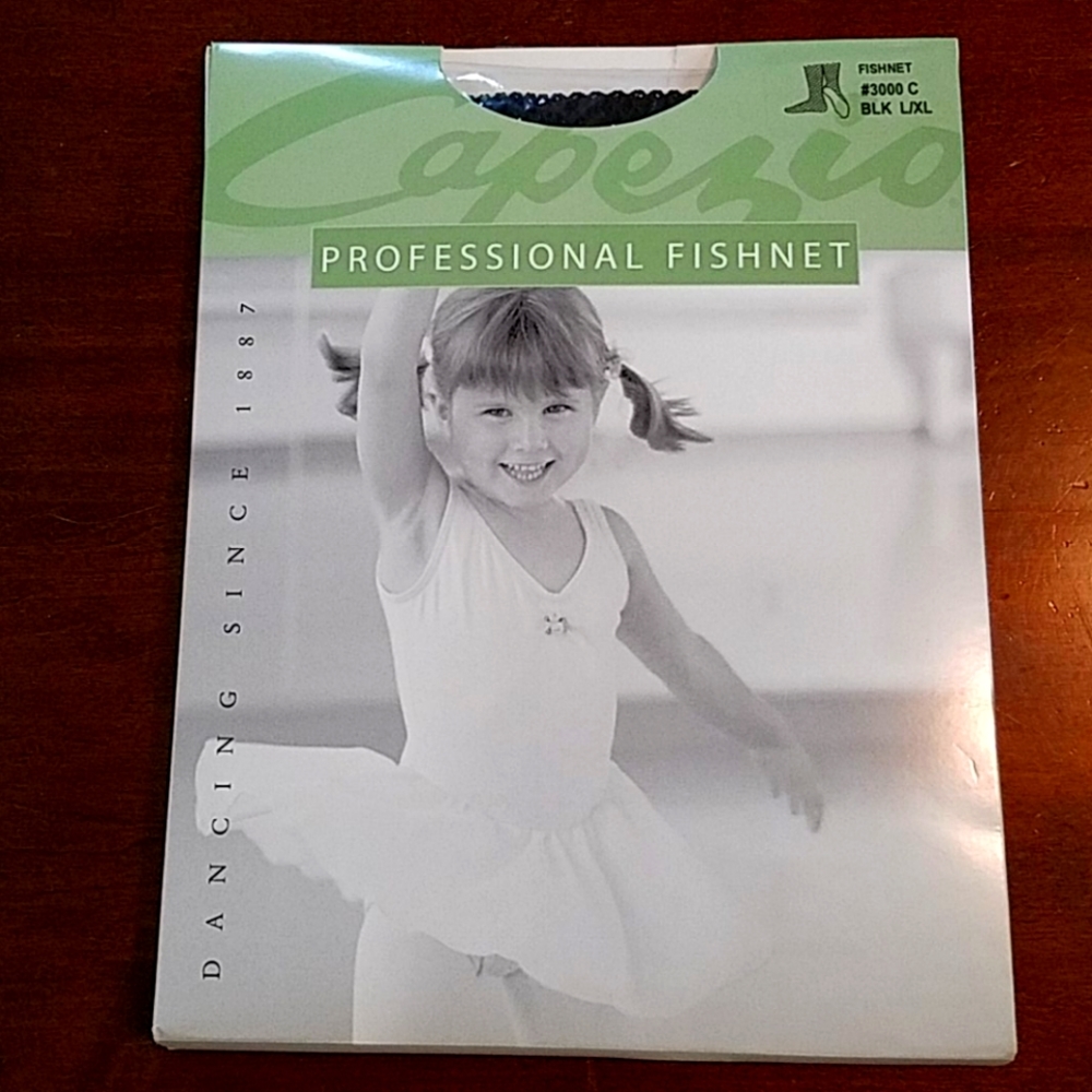 Capezio fishnet tights
